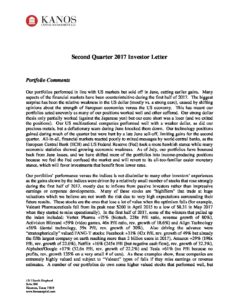 2017 2Q Kanos Quarterly Investor Letter Pdf | Kanos Capital Management